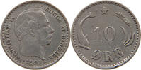 DENMARK 10 ÖRE Christian IX. (1863-1906) -
