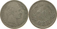DENMARK 10 ÖRE Christian IX. (1863-1906) -