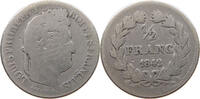 FRANCE 1/2 FRANC LOUIS PHILIPPE I. (1830-1848) -