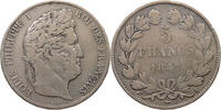 FRANCE 5 FRANCS LOUIS PHILIPPE I. (1830-1848) -
