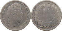 FRANCE 50 CENTIMES LOUIS PHILIPPE I. (1830-1848) -