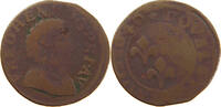 FRANCE ORANGE DOUBLE TOURNOIS Frederic Henri de Nassau, 1625-1647 -