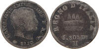 ITALY STATES NAPOLEON I. 5 SOLDI Napoleon I. (1804-1814, 1815) -