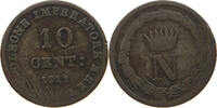 ITALY STATES NAPOLEON I. 10 CENTESIMI Napoleon I. (1804-1814, 1815) -