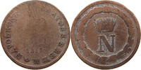 ITALY STATES NAPOLEON I. 10 CENTESIMI Napoleon I. (1804-1814, 1815) -