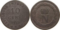 ITALY STATES NAPOLEON I. 10 CENTESIMI Napoleon I. (1804-1814, 1815) -