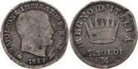 ITALY STATES NAPOLEON I. 5 SOLDI Napoleon I. (1804-1814, 1815) -