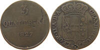 ITALY STATES SARDINIA 3 QUATTRINI -