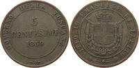 ITALY STATES TUSCANY 5 CENTESIMI Vittorio Emanuele II. -