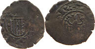 ITALY STATES SICILY DENARO ALFONSO ARAGON 1416-1458 -