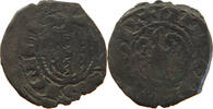 ITALY STATES SICILY DENARO ALFONSO ARAGON 1416-1458 -