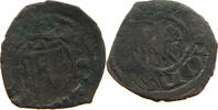 ITALY STATES SICILY DENARO ALFONSO ARAGON 1416-1458 -