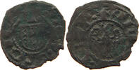 ITALY STATES SICILY DENARO ALFONSO ARAGON 1416-1458 -