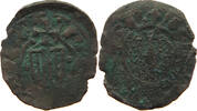 ITALY STATES SICILY DENARO ALFONSO ARAGON 1416-1458 -