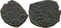 ITALY STATES SICILY DENARO ALFONSO ARAGON 1416-1458 -