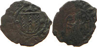 ITALY STATES SICILY DENARO ALFONSO ARAGON 1416-1458 -