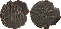 ITALY STATES SICILY DENARO ALFONSO ARAGON 1416-1458 -
