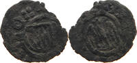 ITALY STATES SICILY DENARO ALFONSO ARAGON 1416-1458 -