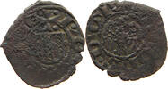 ITALY STATES SICILY DENARO ALFONSO ARAGON 1416-1458 -