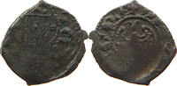 ITALY STATES SICILY DENARO ALFONSO ARAGON 1416-1458 -
