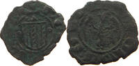 ITALY STATES SICILY DENARO ALFONSO ARAGON 1416-1458 -