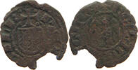 ITALY STATES SICILY DENARO ALFONSO ARAGON 1416-1458 -
