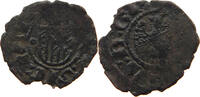 ITALY STATES SICILY DENARO ALFONSO ARAGON 1416-1458 -