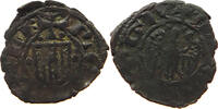 ITALY STATES SICILY DENARO ALFONSO ARAGON 1416-1458 -