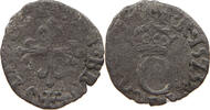 FRANCE DENIER CHARLES IX. (1560-1574) -