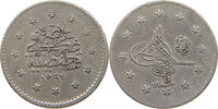 TURKEY OTTOMAN KURUS 1293 11 Abdul Hamid II. (1876-1909) SS