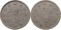 TURKEY OTTOMAN 2 KURUS 1293 27 Abdul Hamid II. (1876-1909) SS