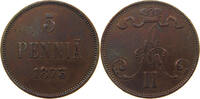 FINLAND 5 PENNIÄ Alexander II (1855-1881) -