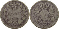 FINLAND 50 PENNIÄ Alexander II (1855-1881) -