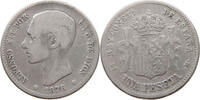 FINLAND PESETA Alfonso XII. (1874–1885) -