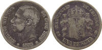 SPAIN PESETA Alfonso XII. (1874–1885) -