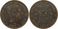 SPAIN 10 CENTIMOS Alfonso XII. (1874–1885) -