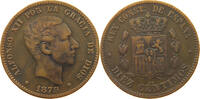 SPAIN 10 CENTIMOS Alfonso XII. (1874–1885) -