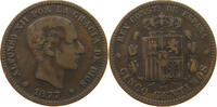 SPAIN 5 CENTIMOS Alfonso XII. (1874–1885) -