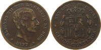 SPAIN 5 CENTIMOS Alfonso XII. (1874–1885) -