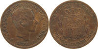 SPAIN 5 CENTIMOS Alfonso XII. (1874–1885) -
