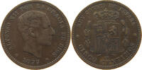 SPAIN 5 CENTIMOS Alfonso XII. (1874–1885) -