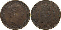 SPAIN 5 CENTIMOS Alfonso XII. (1874–1885) -