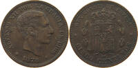 SPAIN 5 CENTIMOS Alfonso XII. (1874–1885) -