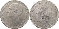 SPAIN 5 PESETAS Alfonso XII. (1874–1885) -