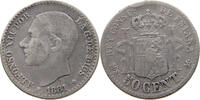 SPAIN 50 CENTIMOS Alfonso XII. (1874–1885) -