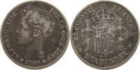 SPAIN PESETA Alfonso XIII. (1886–1941) -