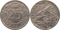 SPAIN 25 CENTIMOS Alfonso XIII. (1886–1941) -