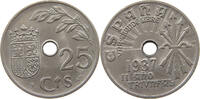 SPAIN 25 CENTIMOS Alfonso XIII. (1886–1941) -
