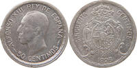 SPAIN 50 CENTIMOS Alfonso XIII. (1886–1941) -