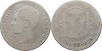 SPAIN PESETA Alfonso XIII. (1886–1941) -